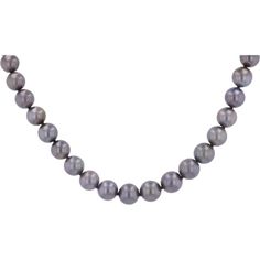 Sterling Silver Tahitian Pearl Strand Necklace with 9.8 - 11.8 mm Pearls Evening Gala, Pearl Strands Necklace, Pearl Strand, Jewelry Appraisal, Ring Pendant Necklace, Pearl Strands, Tahitian Pearls, Womens Wedding Bands, Jewelry Repair