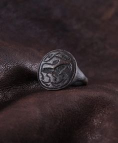 Authentic Ancient Ring by AntiqueJewls. Horse Signet Ring Small Old Signet Ring Ancient Engraved Ring Antique Jewelry Vintage Genuine Medieval Bronze Ring. All the rings on offer are hand-picked pieces for sale with a great look, very good quality and absolute authenticity. Great signet ring from the 16-17th Bronze, Patina. Vintage from before 1700. Medieval Silver Rings For Larp, Hand Forged Symbolic Rings For Collectors, Symbolic Hand Forged Rings For Collectors, Handmade Medieval Ring Jewelry, Hand Forged Open Symbolic Ring, Symbolic Hand Forged Open Ring, Ceremonial Symbolic Hand Cast Rings, Medieval Sterling Silver Engraved Rings, Medieval Engraved Sterling Silver Rings