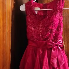 Red Sequin And Chiffon Holiday/Formal Dress Red Sleeveless Holiday Dress, Red Sleeveless Holiday Dress For Spring, Holiday Formal Dresses, Red Holiday Dress, American Princess, Princess Dresses, Red Sequin, Holiday Dress, Holiday Dresses