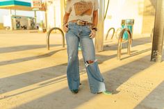 Looking for some new denim to rock? Check out our The Stella Wide Leg Jeans! Get all the western vibes when you pair these jeans with your favorite graphic tee and turquoise accessories. Casual Spring Bottoms For Rodeo, Casual Bottoms For Rodeo In Spring, Casual Dark Wash Bottoms For Rodeo, Casual Medium Wash Bottoms For Rodeo, Casual Light Wash Bottoms For Rodeo, Trendy Denim Bottoms For Rodeo, Spring Western Ranch Jeans, Spring Casual Rodeo Jeans, Casual Jeans For Rodeo And Spring