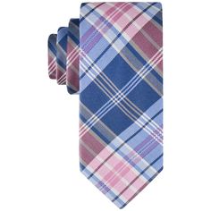 in stock Plaid Tie, On Design, Tommy Hilfiger Man, Blue Ties, Tie And Pocket Square, Plaid Pattern, Formal Event, Classic Design, Tommy Hilfiger