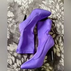 Call It Spring | Shoes | Womens Booties | Poshmark Fitted Ankle-high Purple Boots, Fitted Purple Ankle-high Boots, Purple High Heel Boots For Spring, Purple Ankle-high Heels, Trendy Fitted Purple Heels, Trendy Ankle-high Purple Heels, Trendy Purple Ankle-high Heels, Elegant Purple Boots For Spring, Elegant Purple Spring Boots