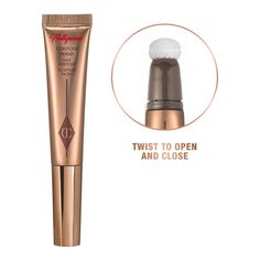 Charlotte Tilbury - Medium/Dark Hollywood Contour Wand | Ulta Beauty Contour Wand, Wand Shop, Contour Bronzer, Liquid Contour, Glittery Eyes, Makeup Items, Beauty Items, Charlotte Tilbury, Ulta Beauty