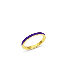 Straight Line Enamel Band – Juler's Row Yellow Gold Enamel Stackable Rings, Eternity Band Ring, Straight Line, Straight Lines, Eternity Band, Eternity Bands, Band Ring, Gold Vermeil, Light Pink