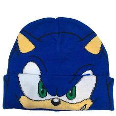 sonic the hedgehog beanie hat