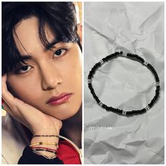 Taehyung inspired pearl bracelet - the bracelet is stretchable ♡︎ Bts Bracelet, Bracelet Ideas, Bts Taehyung, Pearl Bracelet, Arm Band, Wedding Shop, Beauty Book, Jewelry Bracelets, Accessory Gift