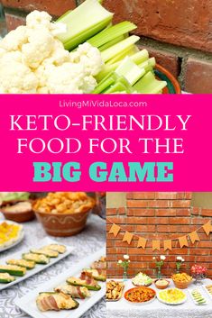 keto - friendly food for the big game