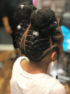 Trendy Braids Hairstyles, Black Braids Hairstyles, Braids Hairstyles For Black Women, Trendy Braids, Cabello Afro Natural, Kid Braid Styles, Hairstyles Kids