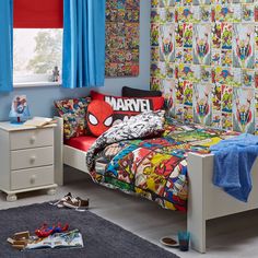 Marvel Kids Room, Kids Room Lighting