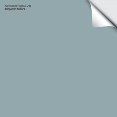 Benjamin Moore Nantucket Fog (AC-22) – Samplize Behr Watery, Farrow Bal, Oval Room Blue, Paint Sample, Farrow And Ball Paint, Paint Samples, Painting Bathroom