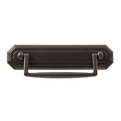 Octagon 4 in. Center-to-Center Oil-Rubbed Bronze Drawer Bail Pull - Super Arbor Oil Rubbed Bronze Hardware, Drawer Hardware, Cabinet And Drawer Pulls, Decorative Hardware, Recycled Furniture, Bathroom Hardware, Home Hardware, Modern Industrial, Cabinet Pull