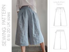 the sewing pattern for this skirt is easy to sew, and has an attached waistline