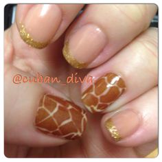 Giraffe nails Diamond Earrings, Stud Earrings, Art, Nail Arts