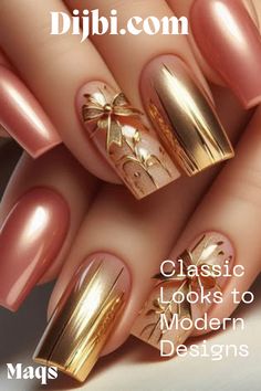 Brown 3d Flower Nails, Brown Nails 3d Flowers, Gold Chrome Flower Nails, Wow Nails, Daisy Nails, Trendy Nail Design, Trendy Fall Outfits, Nail Designs Spring, Nail Tech