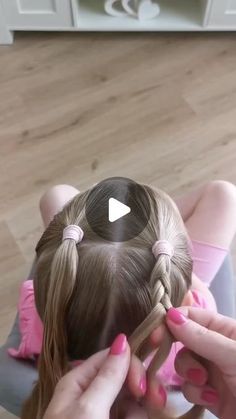 Girl Easy Hairstyles Kids, Hảir Style Kids Girl, Cute Easy Toddler Hairstyles, Hair For Kids Girls Easy, Hair Styles Girls Kids, Hairstyles For Short Hair For Kids, Hear Stail Girl, Hairstyles For Lil Girls Ideas, School Picture Hairstyles Kids