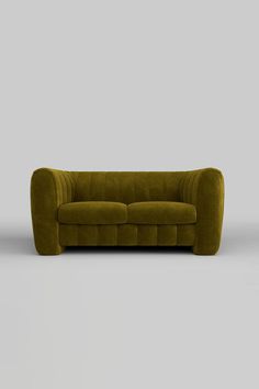 Bring a hint of the great outdoors to your indoor space with this beautiful moss-green sofa. It’s all soft velvet and undulating curves for the ultimate lounging experience, and is the perfect shape for making you feel thoroughly cocooned as you relax into your downtime. A bold piece that creates the perfect focal point in your living room, style with cushions in muted tones to create a calm, cool Scandi vibe, or go to the other extreme and indulge your inner maximalist with bright pink or orange accessories to really make things go pop. An hour spent on this stunning sofa is the ultimate tactile experience – it's just made for movie night!  - The Bowie Medium Sofa In Luxe Needlecord Velvet Vintage Green - Measures: H80cm x W176cm X D105cm Here's what makes our sofas unique... - Our 10-Yea Orange Accessories, Rockett St George, Green Sofa, Muted Tones, Room Style, Green Tones, Living Room Style, Velvet Sofa, Vintage Velvet