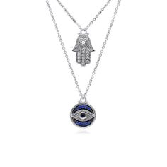 Little Luxuries Black Sapphire, Blue Sapphire & White Topaz Evil Eye H – Judith Ripka Fine Jewelry Evil Eye Hamsa, Special Gifts For Mom, Hamsa Pendant, Hamsa Necklace, Judith Ripka, Black Sapphire, Evil Eye Pendant, Fabulous Jewelry, Pearl Gemstone