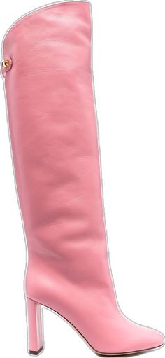 Long Boots, Collage, Boots, Pink, Pins