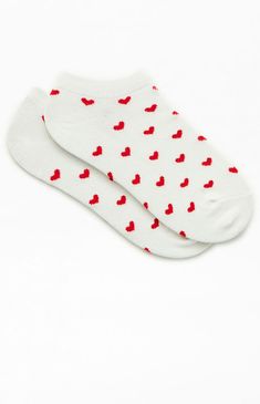 Red Heart Ankle Socks Pretty Socks, Heart Socks, Cute Lazy Outfits, Fashion Buyer, Cute Socks, John Galt, Cute Little Things, Simple Trendy Outfits, Fashion Fits