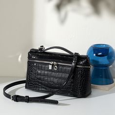 Free U.S. shipping. Style: Animal-print , color:Black, suite for season：Spring, Summer, Autumn, Winter ，Anniversary, Date, Honeymoon, Party, Material Genuine Leather, Black Crocodile Printed Mini Handbag Elegant Crossbody Bag for Party Party Black Box Bag With Mobile Phone Holder, Black Crossbody Box Bag For Party, Black Shoulder Bag With Zipper Closure For Party, Chic Box Bag With Zipper Closure For Party, Chic Party Box Bag With Zipper Closure, Formal Black Box Bag With Zipper Closure, Black Suite, Clear Backpacks, Winter Anniversary