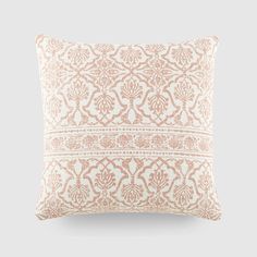 Rose Dec Pillows, Cotton Decor, How To Clean Pillows, Pink Damask, Antique Floral, Throw Pillow Inserts, Floral Pillow Cover, Floral Pillow, Damask Print