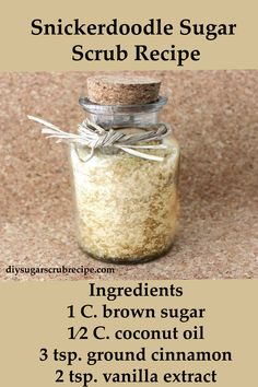 Scrub Homemade, Scrub Diy, Sugar Scrub Homemade, Homemade Scrub