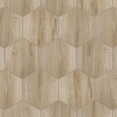 an image of wood flooring that looks like hexagonal tiles