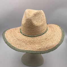 Peter Grimm Pura Vida Straw Resort Raffia Hat Nwt One Size Fits Most Uv Sun Protection Brim Size Approx 4.5 Inches. Items Are Retail Store Purchases And May Have Been Handled Or Tried On By Store Customers Prior To Sending Your Item A Zip Tag Will Be Attached To Represent The Item Purchased Photos Are Also Taken Of Item Prior To Shipping Eco-friendly Toquilla Straw Hat, Eco-friendly Fedora Sun Hat For Summer, Summer Beige Straw Hat For Vacation, Beachy Beige Straw Hat For Beach Season, Coastal Style Natural Panama Hat For Summer, Natural Straw Panama Hat For Beach Season, Summer Travel Straw Hat In Cream Color, Cream Straw Hat For Summer Travel, Eco-friendly Short Brim Panama Hat For Vacation