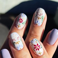 Lydia on Instagram: "I feel like these are the perfect fall transition nails🫶 #rexburgnails #rexburgnailartist #luminarynailsystem #handpaintednailart #fallnails #purplenails #boycottboringnails #classynails #prettynails" Transition Nails Summer To Fall, Summer To Fall Transition Nails, Fall Transition Nails, Transition Nails, Nails Acrylic Almond, Hippie Nails, Gel Nails Diy