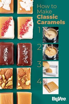 how to make classic caramels with step - by - step instructions and pictures