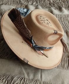 Gypsy Bohemian Fedora Handcraft Hat