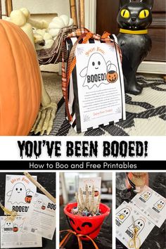 halloween themed party with free printables for kids to make them look like they've been boozed