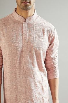 Men’s Kurta For Wedding, Textured Kurta For Men, Traditional Dress For Man, Men Kurtha Simple, Peach Color Kurta For Men, Kafni Pajama For Men New 2023, Men’s Kurta Embroidery, Kurtas For Men Style Indian Wedding, Wedding Kurta For Men Style