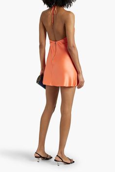 Shop on-sale ALICE + OLIVIA Zumi satin halterneck mini dress for Woman. Browse the best deals from ALICE + OLIVIA and luxury fashion at The Outnet. Halterneck Mini Dress, Clothing Wishlist, Dress For Woman, Mini Dresses For Women, Halter Mini Dress, Dress Satin, Wedding With Kids, Clothing Care, Lingerie Sleepwear