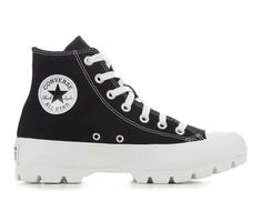 Women's Converse Chuck Taylor All Star Lugged Platform Sneakers High-top Cotton Canvas Shoes For Outdoor, Converse Outdoor Sneakers With Lug Sole, Outdoor Cotton Canvas Shoes With Vulcanized Sole, Streetwear Canvas Shoes With Lug Sole, Cotton Sneakers With Lug Sole And Round Toe, Casual High-top Sneakers With Lug Sole For Outdoor Activities, Casual High-top Sneakers With Lug Sole For Outdoor, Casual Canvas Shoes With Lug Sole For Streetwear, Casual Streetwear Canvas Shoes With Lug Sole