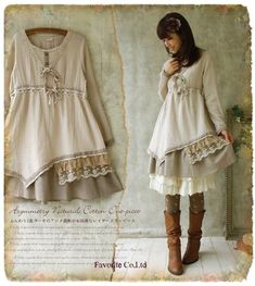 Mori Girl Fashion, Forest Girl, Frou Frou, Skirt Maxi, Outfit Trends, Vestidos Vintage, Mori Girl