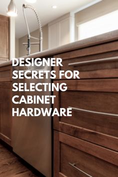 Image to promote blog by Superior Cabinets titled Choosing Decorative Hardware. Handles And Knobs On Cabinets, Large Cabinet Hardware, Kitchen Cabinet Hardware Brushed Nickel Dark Wood, Brown Cabinet Hardware Kitchen, Brown Kitchen Cabinets With Silver Handles, Kitchen Cabinet Pulls Hardware Brushed Nickel, Kitchen Hardware Dark Wood Cabinets, Ravinte Cabinet Pulls