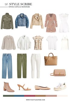 SPRING 2022 CAPSULE WARDROBE - The Style Scribe Spring Dresses 2022, Spring Capsule Wardrobe 2022, Finding My Style, 2022 Capsule Wardrobe, Capsule Wardrobe 2022, Ely Minnesota, 2022 Outfits, Capsule Wardrobe Women, Spring Summer Capsule Wardrobe