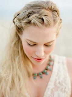 wedding hair Junior Bridesmaid Hairstyles, Braid Crowns, Grecian Hairstyles, Trendy We Fryzurach, Half Updo Hairstyles, Looks Pinterest, Best Wedding Hairstyles, Hair Styles 2014, Long Hair Wedding Styles