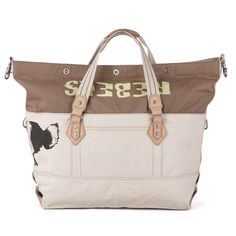 Details Description Shipping MODEL: 90302WT FABRIC: High-Density Full Cotton Washed Canvas DIMENSIONS: 21.6" x 15.7" x 7.9" / 2 lbs weighs Capacity: 40 Liters Strap Length: Adjustable upto 4 feet (135CM) With unembellished style and modern features, Gootium REBELS Tote Bag #90302 is ready to carry everything you need for a day on the run or overnight camping activity. It has plenty of space for items you want to carry in its easily accessed main compartment. Its durable fabric and reinforced lining keeps all the gears safe and will stand for years to come. Free Shipping to the United States, United Kingdom. International shipping charges will apply. White Canvas Shoulder Bag With Top Carry Handle, White Canvas Satchel For Errands, Large White Bag With Top Carry Handle, White Weekender Bag For Travel, Large Beige Satchel, White Weekender Bag With Handles For Travel, White Canvas Bag With Handles, Beige Canvas Bag With Reinforced Handles For Travel, White Canvas Bags