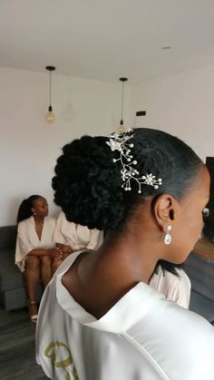 Wedding Hair 4c, Wedding Hairstyles For African Women, Wedding Hairstyles For Natural Hair Black Bride Bridal Style Updo, Bridesmaid Hairstyles 4c Hair, 4c Hair Wedding Hairstyles, Natural Hair Wedding Styles Black, Wedding Hair Black Women Natural, Natural Hair Wedding Updo, 4c Bridal Natural Hairstyles