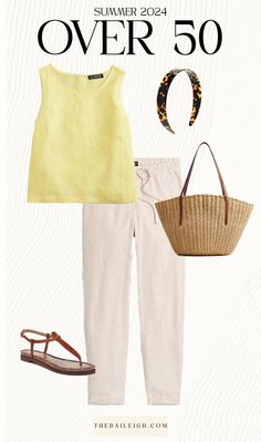 What To Wear In Summer, Spring Summer 2024 Fashion Trends, Mom Wardrobe Essentials, Summer 2024 Fashion Trends, Outfits For Women Over 50, Creating Outfits, Classic Outfits For Women, Summer Outfits For Women, 50th Clothes