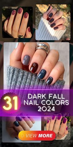 Fall Nails Jewel Tone, Navy Blue And Burgundy Nails, Navy And Burgundy Nails, Opi Gel Polish Colors Winter, Nail Polish For Pale Skin, Navy Fall Nails, Cute Fall Nails Simple, Fall Nails 2024 Color Trends, Almond Nails Ideas Fall