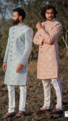 Mens Kurta For Engagement, Engagement Attire For Men Indian, Kurtha Designs For Men Wedding, Male Kurta Design Indian Weddings, Men Kurtha Simple, Engejment Dress For Men, Boys Marriage Dress Indian, Marathi Wedding Outfit For Men, Navabi Sherwani