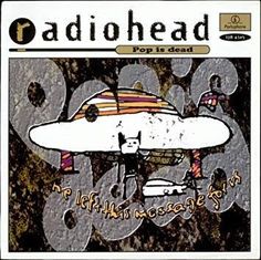 the cover to radiohead's pop is dead album