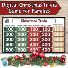 the christmas trivia game for families