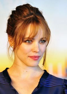 Haircut For Big Forehead, A Messy Bun, Big Forehead, Rachel Mcadams, Grunge Hair, 50 Shades, Short Hairstyles For Women, Hair Dos