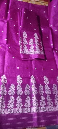 "Experience the luxurious elegance of Assam silk with our handcrafted mekhela chadors. Each piece is carefully crafted using only the finest silk from the Assam region in India, known for its softness and durability. The intricate designs and traditional motifs make these mekhela chadors perfect for any special occasion, or simply as a statement piece in your wardrobe. Perfect for a modern women who want to keep her traditional roots alive. Each chador is unique and made with love, so you can be sure you're getting a one-of-a-kind item. Perfect for any traditional or fusion wear.\"	in stock	210.89 USD	"	0.00 USD	Clothing > Women's Clothing > Sarees
"	high_potential_seller	false	https://www.etsy.com/listing/1393602958/assam-silk-mekhela-chadors-for-women	adult	etsy://listing/1393602958?ref= Purple Unstitched Suit With Self Design For Festivals, Purple Self Design Unstitched Suit For Festivals, Slub Silk Traditional Wear With Motifs For Puja, Traditional Purple Unstitched Suit With Self Design, Traditional Purple Unstitched Suit For Festivals, Purple Tussar Silk Sets For Festivals, Slub Silk Salwar Kameez For Traditional Ceremonies And Festivals, Purple Cotton Silk Dupatta With Self Design, Traditional Pattern Unstitched Suit For Festivals