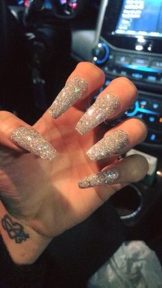 Shiny Nails Designs, Pretty Nail Designs, Prom Ideas, I Love Nails, Prom Nails, Nails Coffin, Dope Nails, Nail Arts, Manicure E Pedicure