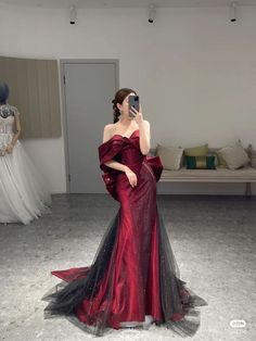 Prom Dresses Unique Classy, Red Aesthetic Prom Dress, Red Whimsical Dress, Formal Ball Gowns Elegant, Gorgeous Dresses Prom, Expensive Dress Aesthetic, Pretty Prom Dresses Red, Fairytale Prom Dresses, Prom Dresses Extravagant